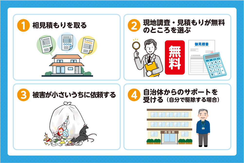 費用を安く抑えるコツ